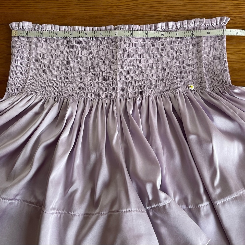 Natural Life Daisy Smocked Shorts Lavender Size M - Picture 12 of 14
